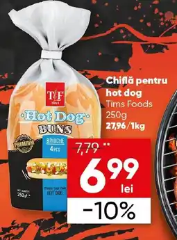PROFI Chiflă pentru hot dog Tims Foods Ofertă