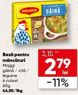 PROFI Bază pentru mâncăruri Maggi găină / vită / legume Ofertă