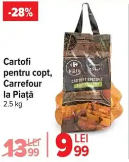 Carrefour Cartofi pentru copt, Carrefour la Piaţă Ofertă