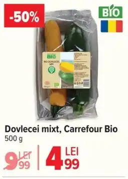 Carrefour Dovlecei mixt, Carrefour Bio Ofertă