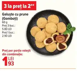 Carrefour Galuşte cu prune (Gomboţi) Ofertă