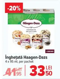 Carrefour Îngheţată Haagen-Dazs Ofertă