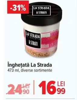 Carrefour îngheţată La Strada Ofertă