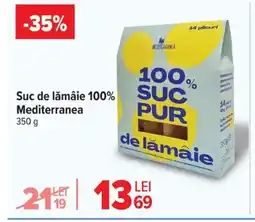 Carrefour Suc de lămâie 100% Mediterranea Ofertă