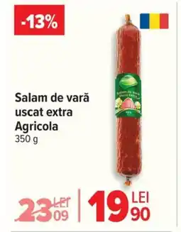 Carrefour Salam de vară uscat extra Agricola Ofertă
