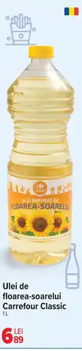 Carrefour Ulei de floarea-soarelui Carrefour Classic Ofertă