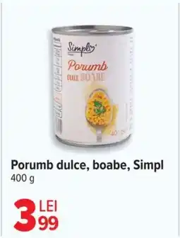 Carrefour Porumb dulce, boabe, Simpl Ofertă
