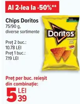 Carrefour Chips Doritos Ofertă