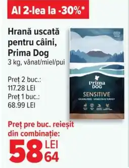 Carrefour Hrană uscată pentru câini, Prima Dog Ofertă