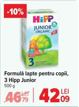 Carrefour Formulǎ lapte pentru copii, 3 Hipp Junior Ofertă