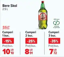 Carrefour Bere Skol Ofertă