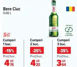 Carrefour Bere Ciuc Ofertă
