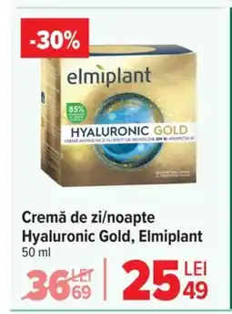 Carrefour Cremă de zi/noapte Hyaluronic Gold, Elmiplant Ofertă