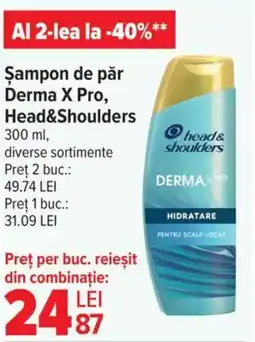 Carrefour Şampon de păr Derma X Pro, Head&Shoulders Ofertă