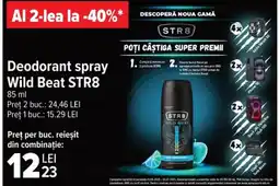 Carrefour Deodorant spray Wild Beat STR8 Ofertă