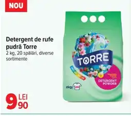 Carrefour Detergent de rufe pudră Torre Ofertă