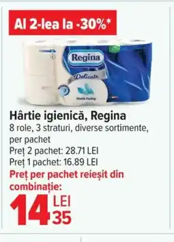 Carrefour Hârtie igienică, Regina Ofertă