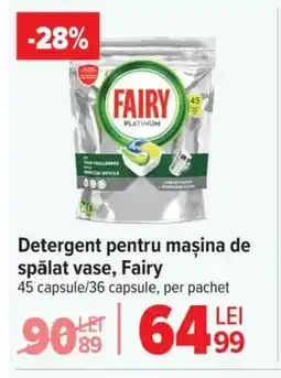 Carrefour FAIRY Detergent pentru mașina de spălat vase Ofertă