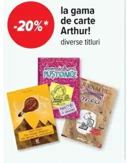 Carrefour La gama de carte Arthur! Ofertă