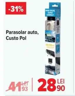 Carrefour Parasolar auto, Custo Pol Ofertă