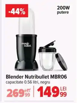 Carrefour Blender Nutribullet MBR06 Ofertă