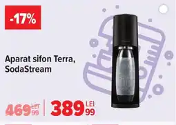 Carrefour Aparat sifon Terra, SodaStream Ofertă
