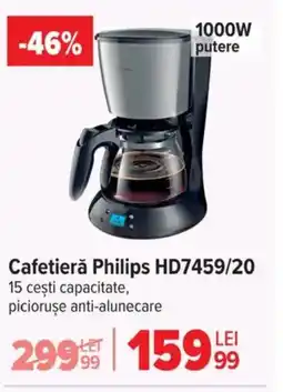 Carrefour Cafetieră Philips HD7459/20 Ofertă