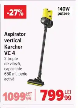 Carrefour Aspirator vertical Karcher VC 4 Ofertă