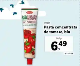 Lidl Pastă concentrată de tomate, bio Ofertă
