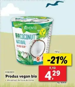 Lidl Produs vegan bio Ofertă