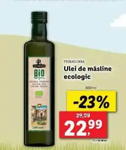 Lidl Primadonna Ulei de măsline, ecologic Ofertă