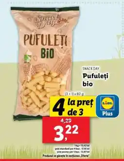 Lidl Pufuleti bio Ofertă