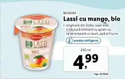Lidl Lassi cu mango, bio Ofertă