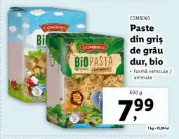 Lidl Combino Bio Pasta Ofertă