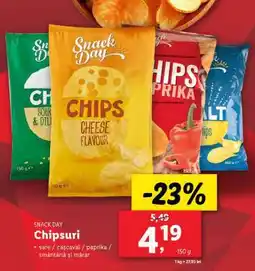 Lidl Snack Day Chipsuri Ofertă