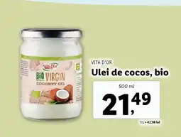 Lidl Ulei de cocos, bio Ofertă
