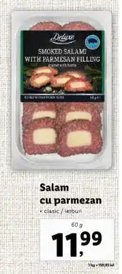 Lidl Salam cu parmezan Ofertă