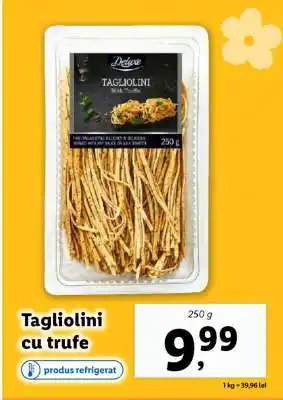 Lidl Tagliolini cu trufe Ofertă