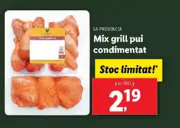 Lidl Mix grill pui condimentat Ofertă