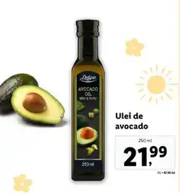 Lidl Ulei de avocado Ofertă