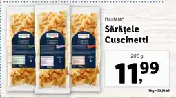 Lidl Sărățele Cuscinetti Ofertă
