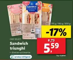 Lidl Sandwich triunghi Ofertă