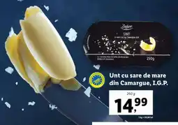 Lidl Unt cu sare de mare din Camargue, I.G.P Ofertă