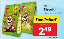 Lidl TEDI Biscuiți Ofertă