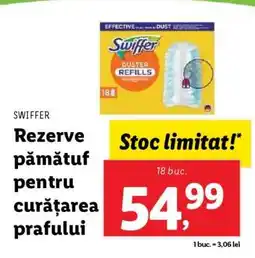 Lidl Swiffer Rezerve pămătuf pentru curățarea prafului Ofertă