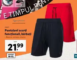 Lidl Pantaloni scurți funcționali, bărbați Ofertă