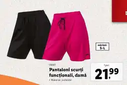 Lidl Pantaloni scurți funcționali, damă Ofertă
