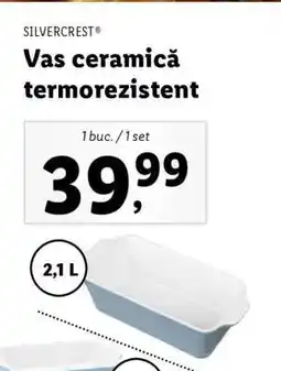 Lidl Vas ceramică termorezistent Ofertă