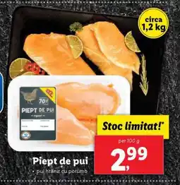 Lidl Piept de pui Ofertă