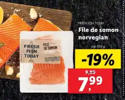 Lidl File de somon norvegian Ofertă